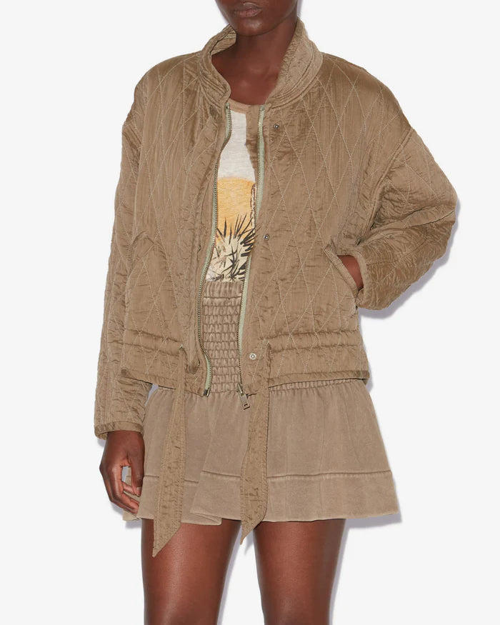 Isabel Marant Selane Jacket in Khaki