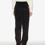 Isabel Marant Zaylee Pants in Faded Black