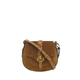 Isabel Marant Altay Small Shoulder Strap Bag in Cognac