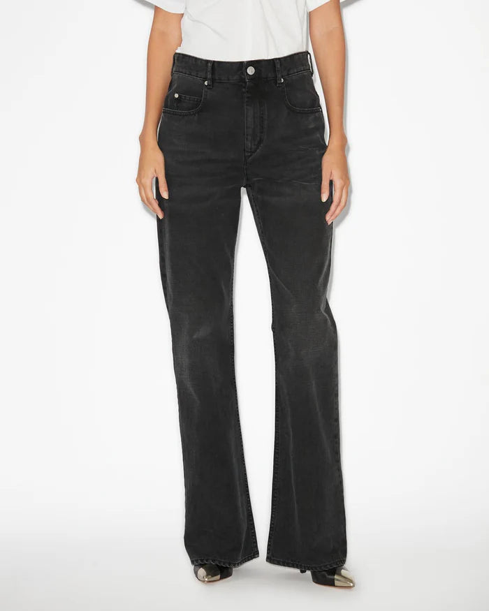 Isabel Marant Belvira Pants in Faded Black