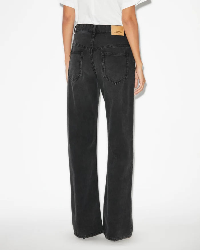 Isabel Marant Belvira Pants in Faded Black