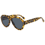 Isabel Marant 0001/N/S Darly Sunglasses in Havana and Blue Lens