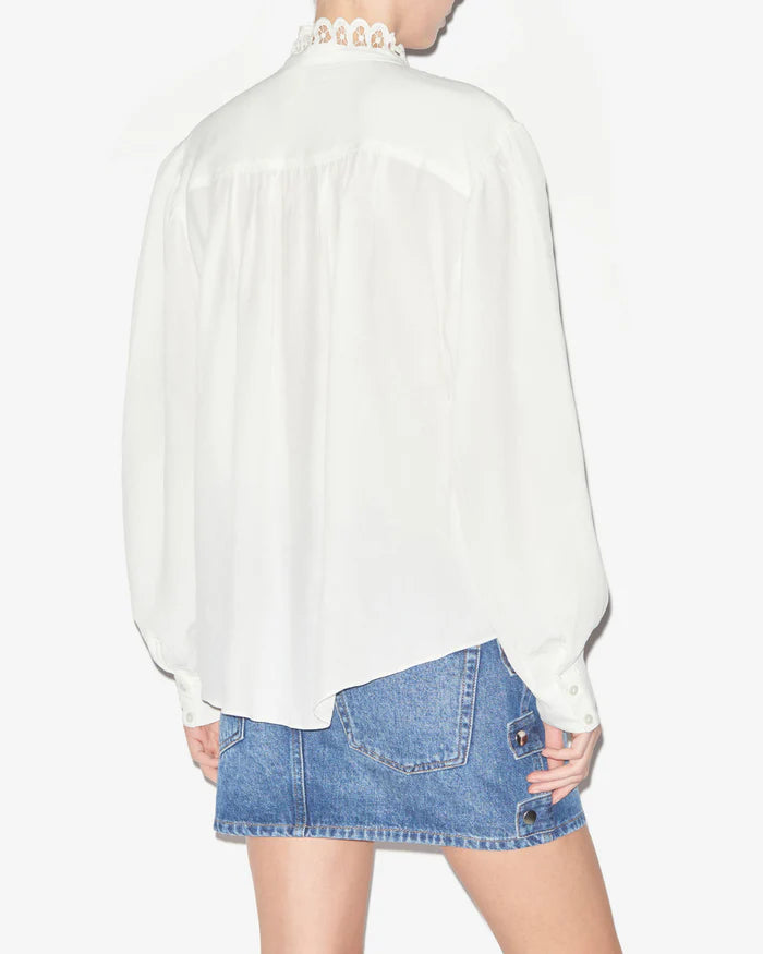 Isabel Marant Estela Top in White