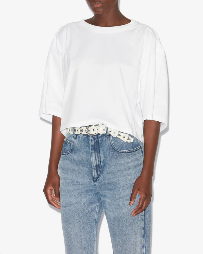 Isabel Marant Laurea Tee Shirt in White