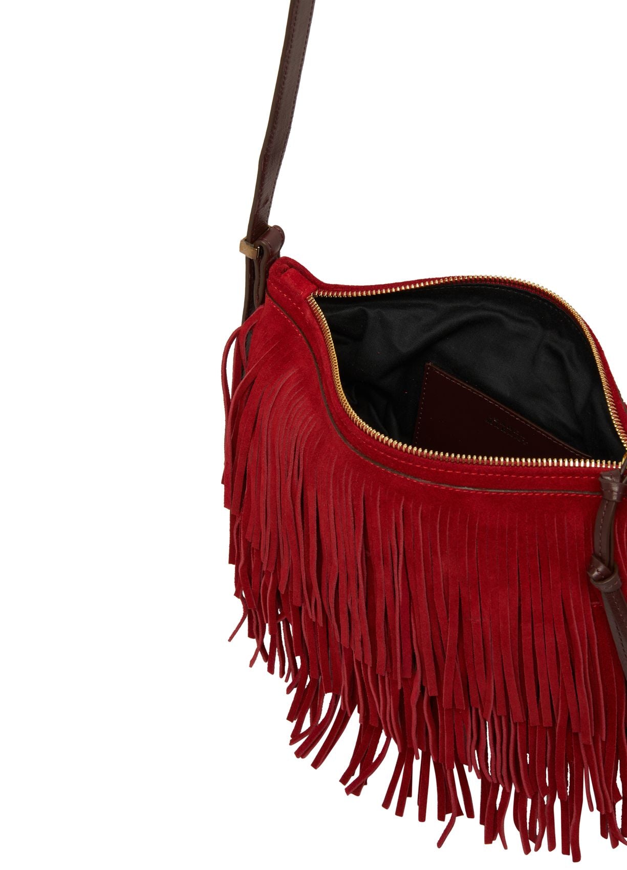 Isabel Marant Leyden Mini Shoulder Bag in Red