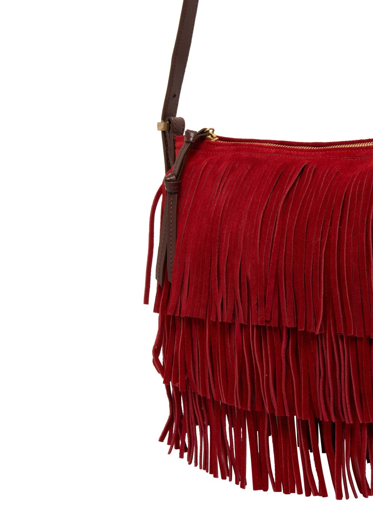 Isabel Marant Leyden Mini Shoulder Bag in Red