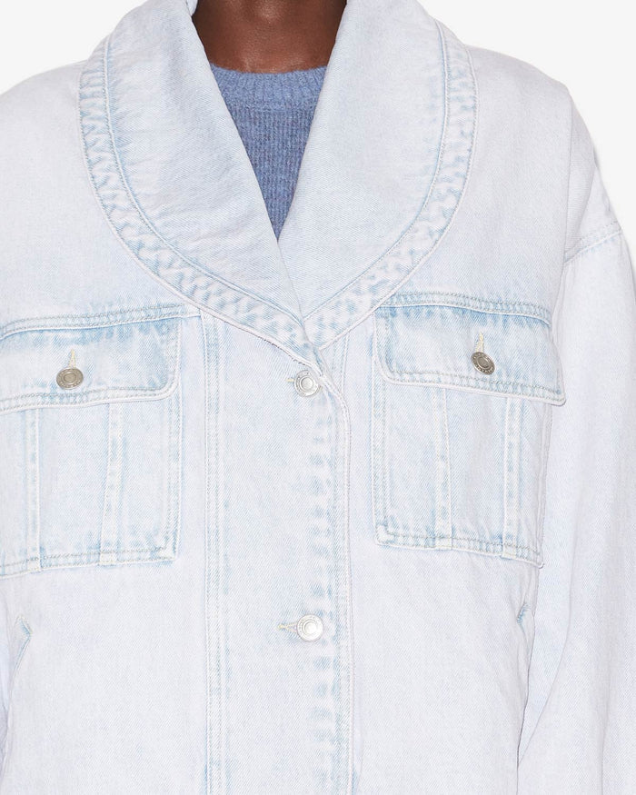 Isabel Marant Liliany Jacket in Light Blue