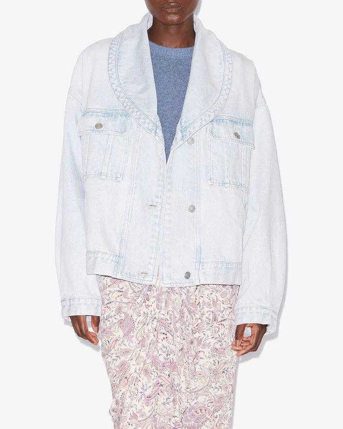 Isabel Marant Liliany Jacket in Light Blue