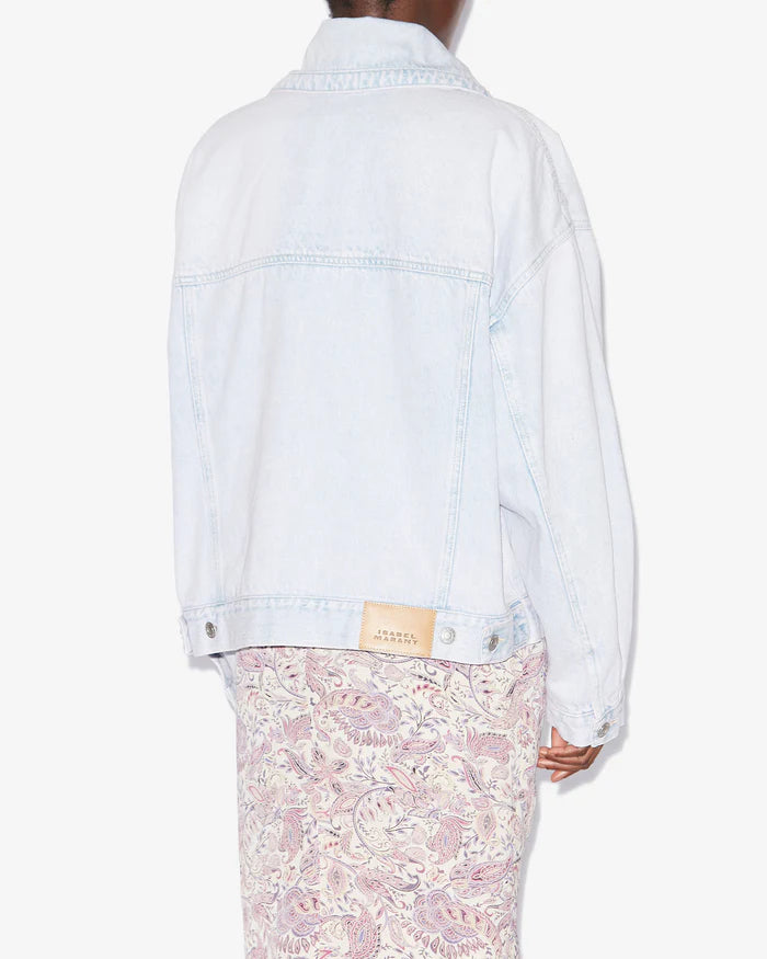 Isabel Marant Liliany Jacket in Light Blue