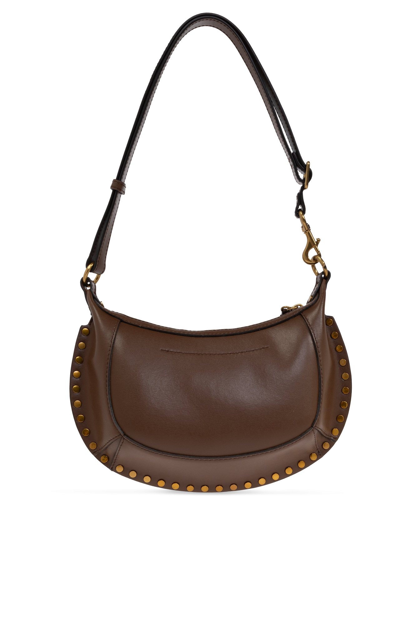 Isabel Marant Oskan Moon Shoulder Bag in Coffee