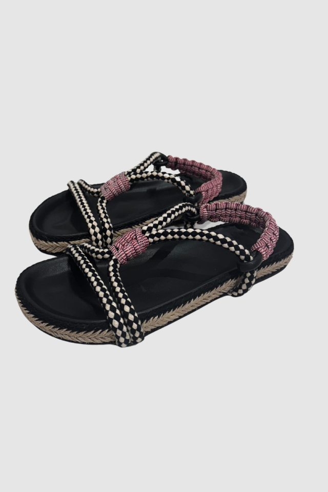 Isabel Marant Waltee Sandals in Black