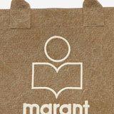 Isabel Marant Yenky Zipped Small Bag in Khaki