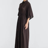 Jac and Jack Bowen Dress in Dark Rum