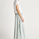 Jac and Jack Buoys Skirt in Fennel and Ecru
