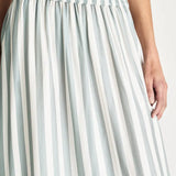 Jac and Jack Buoys Skirt in Fennel and Ecru