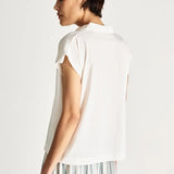 Jac and Jack Finley Polo in White