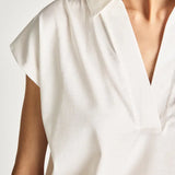 Jac and Jack Finley Polo in White