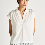 Jac and Jack Finley Polo in White