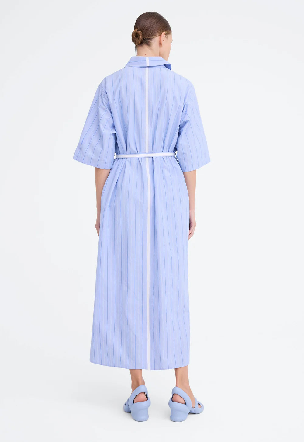 Jac and Jack Sailor Dress in Awning Stripe