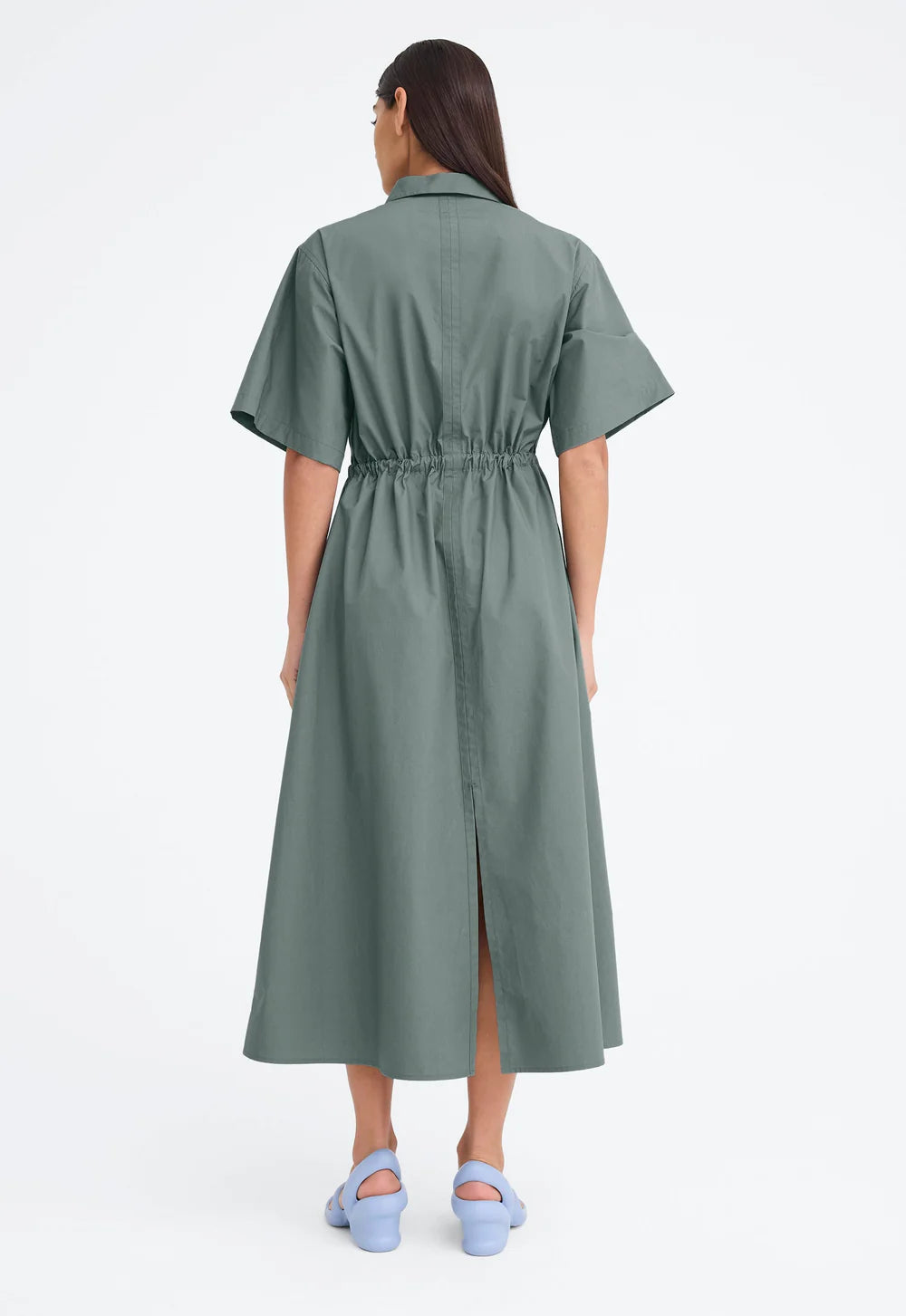 Jac and Jack Zinc Dress in Loden