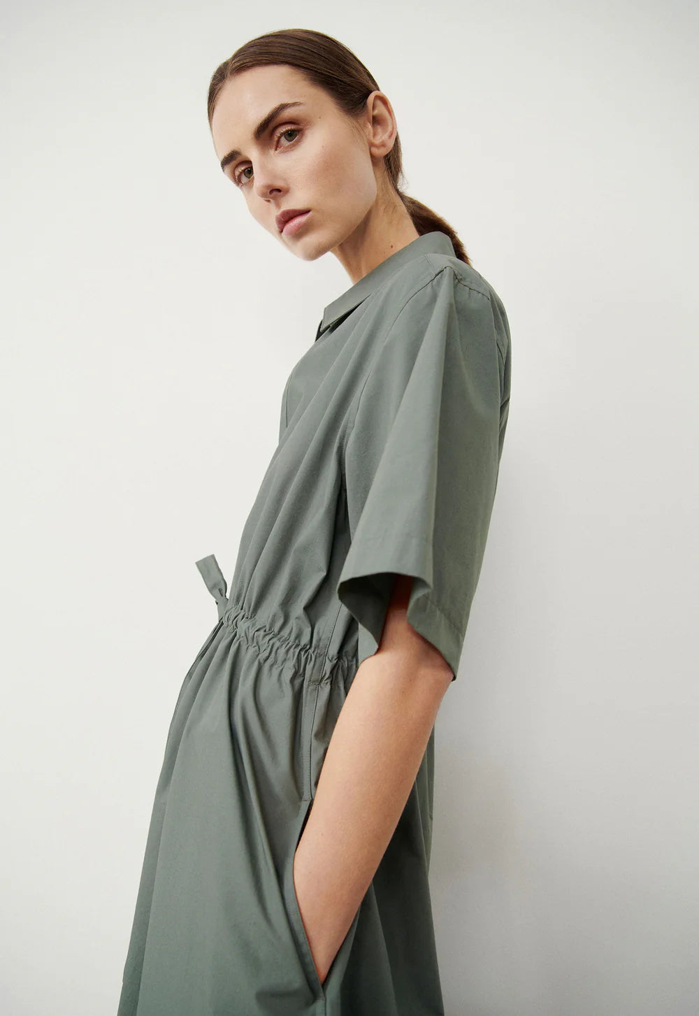 Jac and Jack Zinc Dress in Loden