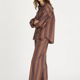 LMND Bahia Pants in Macchiato Stripe