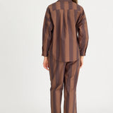 LMND Bahia Pants in Macchiato Stripe