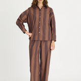 LMND Bahia Pants in Macchiato Stripe