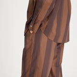 LMND Bahia Pants in Macchiato Stripe