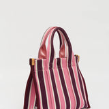 LMND Rialto Small Tote Bag in Fig and Plumeria