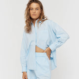 LMND Chiara Long Sleeve Shirt Classic in Sky