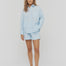 LMND Chiara Long Sleeve Shirt Classic in Sky