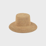 Lack Of Colour The Inca Bucket Hat Wide in Natural
