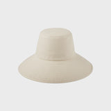Lack Of Colour Holiday Bucket Hat in Beige Canvas