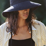 Lack Of Colour Holiday Bucket Hat in Black Canvas