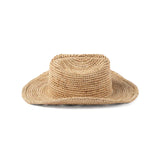 Lack Of Colour Raffia Cowboy Hat in Natural