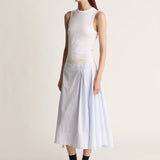Lee Mathews Peggy Skirt in Sky
