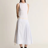 Lee Mathews Peggy Skirt in Sky