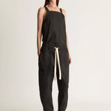 Lee Mathews Poplin Pant in Black
