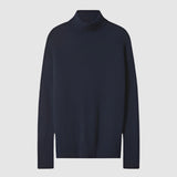 Lee Mathews Cashmere Turtleneck in Midnight