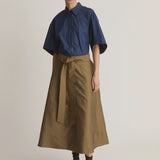 Lee Mathews Rennie Skirt in Moss