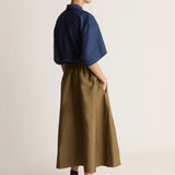 Lee Mathews Rennie Skirt in Moss