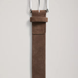 A Emery Leroy Belt in Cedar Suede