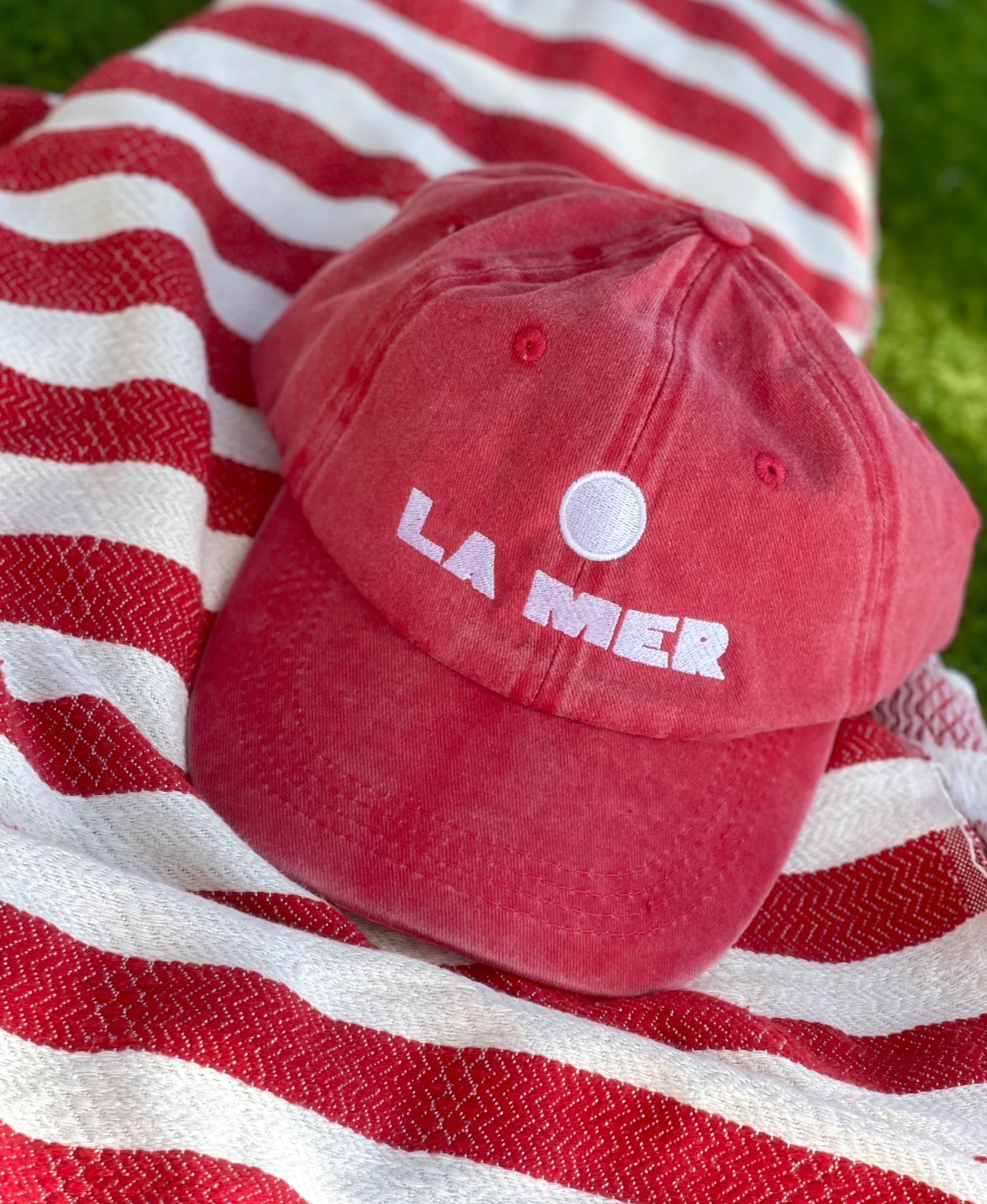 Little Palma La Mer Cap in Red