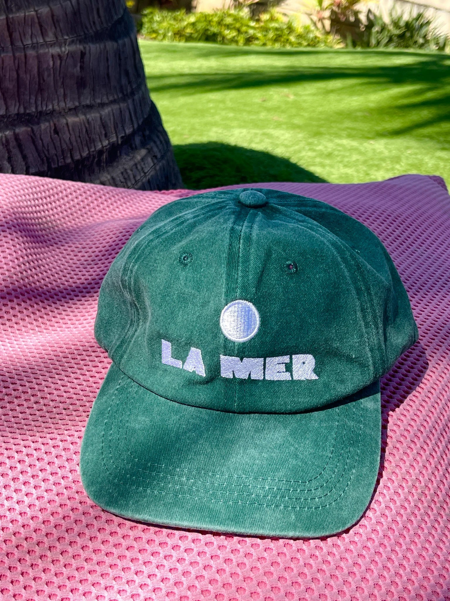 Little Palma La Mer Cap in Green