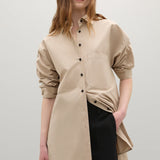 A Emery Logan Shirt in Light Sable