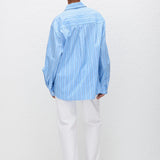 Matteau Classic Stripe Shirt in Capri