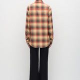 Matteau Flannel Shirt in Sunset Check