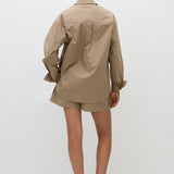 Matteau Relaxed Shirt in Stone