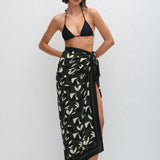 Matteau Silk Sarong in Agave